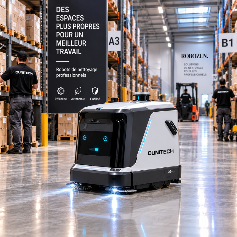 Robots de nettoyage professionnels
