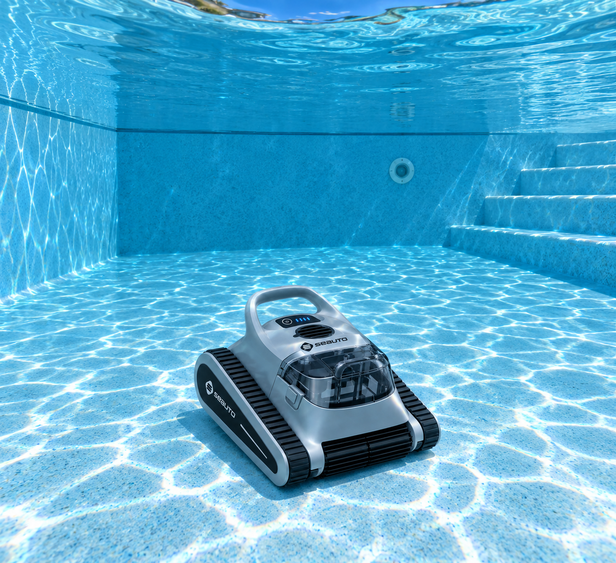 Robot nettoyeur de piscine SEAUTO crab pro